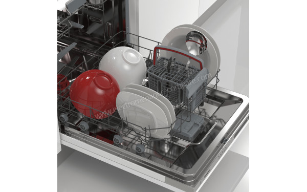 SHARP QW-D21I492X-FR - Vue du panier inf&eacute;rieur