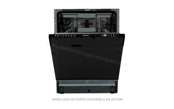 SHARP QW-GS52I452X - Vue de face porte ouverte