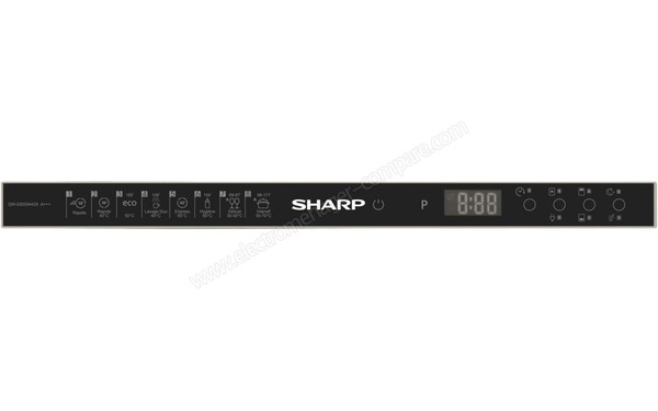 SHARP QW-GS53I443X - Panneau de commandes