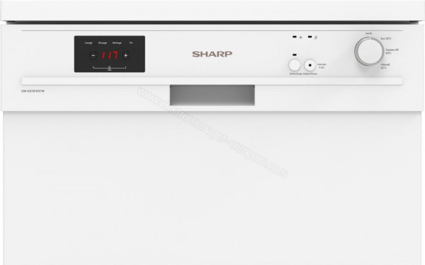 SHARP QW-GX12F47E1W - Panneau de commandes