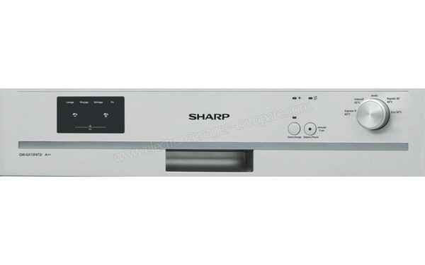 SHARP QW-GX13F472I - Panneau de commandes