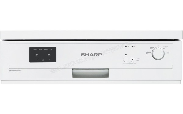 SHARP QW-GX13F472W - Panneau de commandes