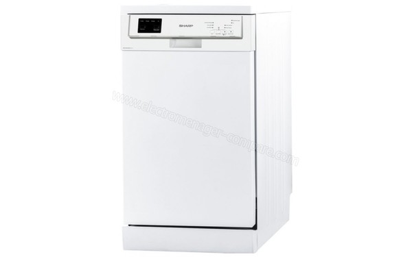 SHARP QW-HS25F443W - Vue 3/4 droite (cr&eacute;dit : Boulanger)