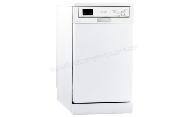 SHARP QW-HS25F443W - Vue 3/4 gauche (cr&eacute;dit : Boulanger)