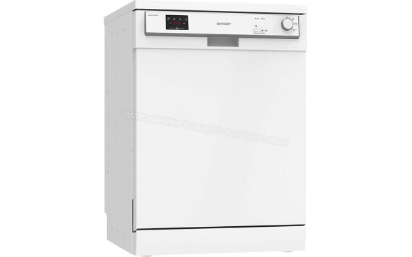 SHARP QW-HX12F49EEW1 - Vue 3/4 gauche