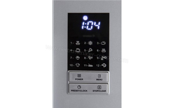 SHARP R-244S - Panneau de commandes