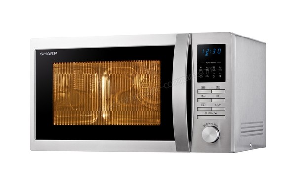 SHARP R-322STWE - Vue 3/4 droite