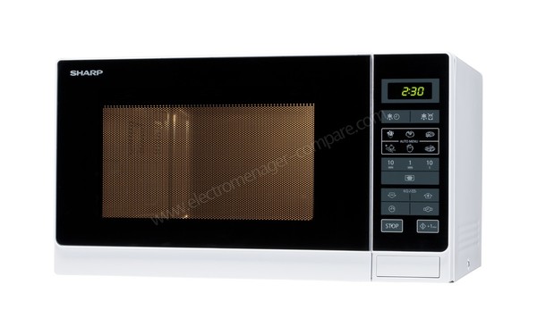 SHARP R-342WW - Vue 3/4 droite