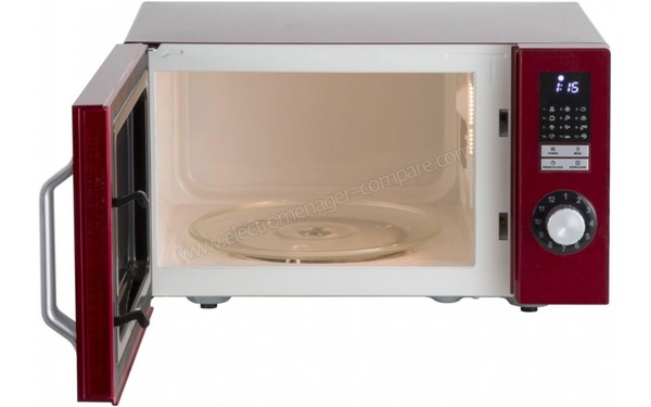 SHARP R-344R - Vue de l'int&eacute;rieur  (cr&eacute;dit : Boulanger)