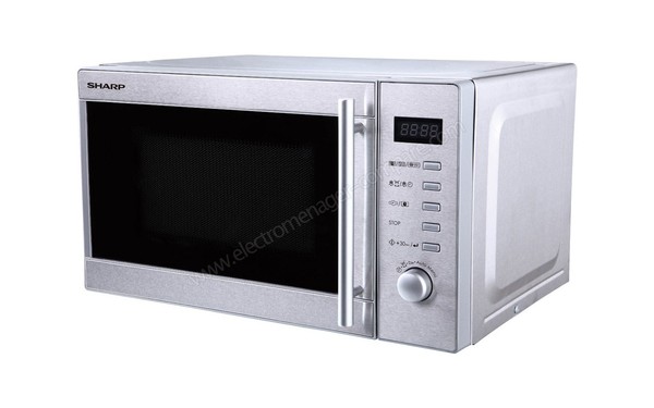 SHARP R-60STE - Vue 3/4 droite