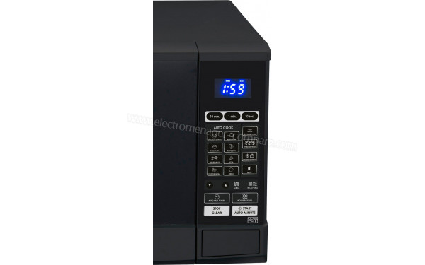 SHARP R670BK - Panneau de commandes