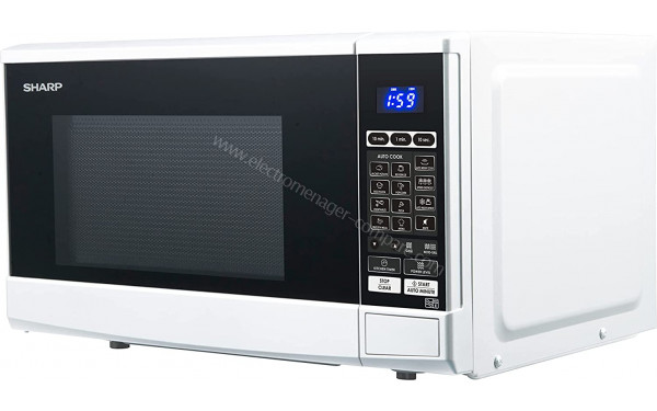 SHARP R670W - Vue 3/4 droite