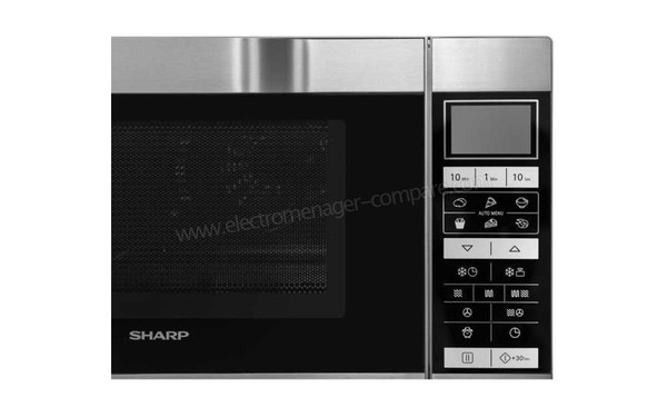 SHARP R-861S - Bandeau de commandes