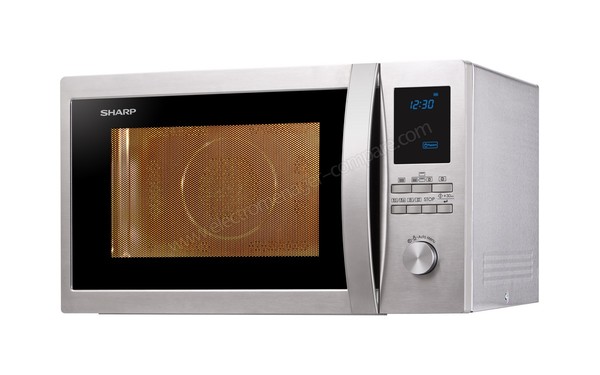 SHARP R-922STWE - Vue 3/4 droite