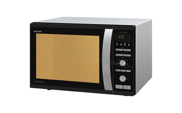 SHARP R-941BKW - Vue 3/4 droite