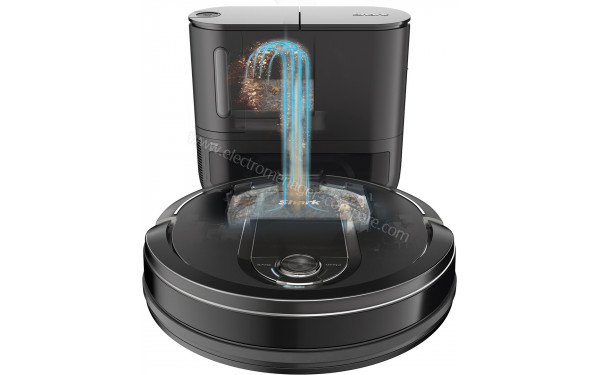 SHARK RV1000SEU - Vue de face sur la base (cr&eacute;dit : Darty)