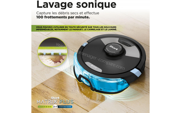 SHARK Matrix Plus Noir - Lavage sonique