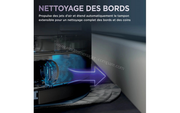 SHARK PowerDetect NeverTouch RV2800YEEU - Nettoyage des bords