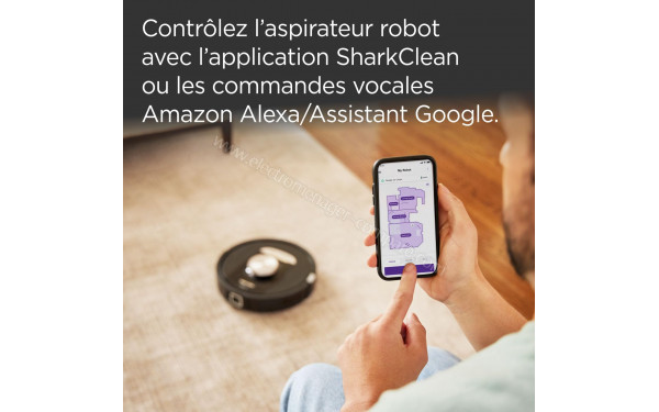 SHARK PowerDetect Noir - Application pour smartphones ou tablettes