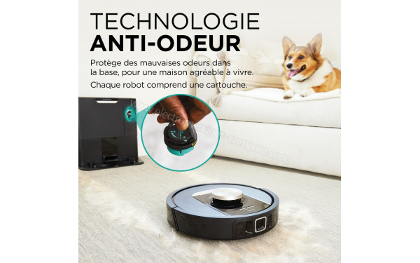 SHARK PowerDetect Noir - Technologie anti-odeur