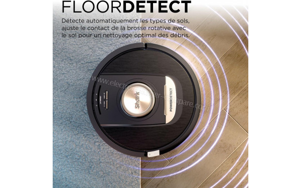 SHARK PowerDetect Noir - Technologie FloorDetect