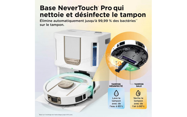 SHARK RV2900XEEUWH - Base Nervertouch Pro
