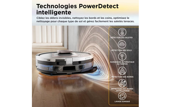 SHARK RV2900XEEUWH - D&eacute;tection intelligente PowerDetect