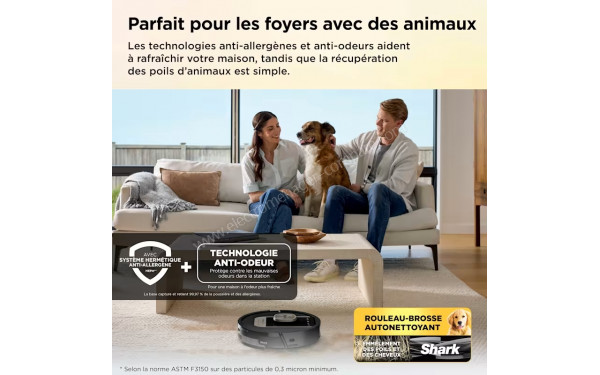 SHARK RV2900XEEU - Mise en situation