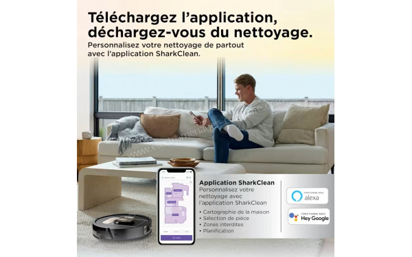 SHARK RV2900XEEU - Application pour smartphones ou tablettes