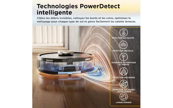 SHARK RV2900XEEU - D&eacute;tection intelligente PowerDetect
