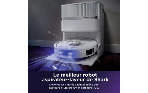 SHARK RV3000XEEUWH - Capteurs &agrave; lumi&egrave;re UV et couleurs RVB