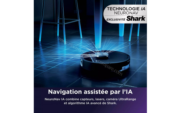 SHARK RV3000XEEU - Navigation assist&eacute;e par l'IA
