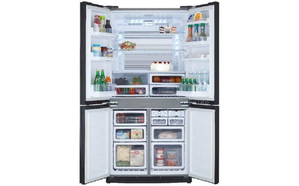 SHARP SJ-EX770F2-SL - Vue de l'int&eacute;rieur