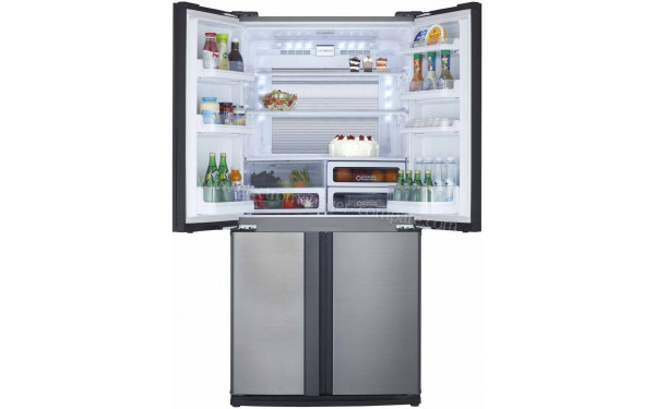 SHARP SJ-EX820F2-SL - Vue de l'int&eacute;rieur partie r&eacute;frig&eacute;rateur
