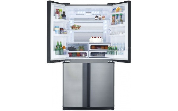 SHARP SJ-EX820FSL - Vue de l'int&eacute;rieur du r&eacute;frig&eacute;rateur