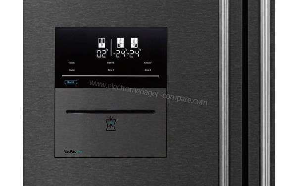 SHARP SJ-F2560EVA VacPac Pro - Commandes et mise sous vide (cr&eacute;dit : Boulanger)