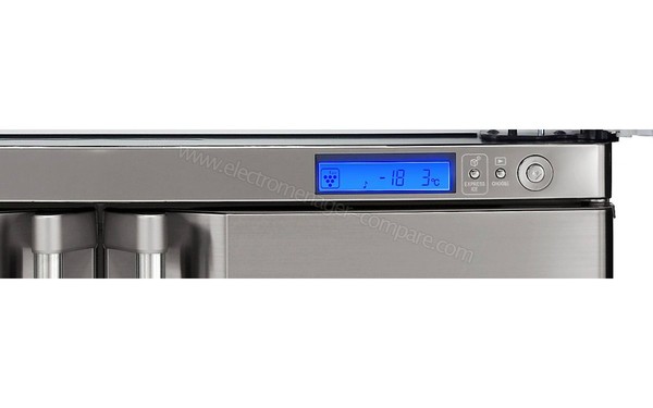 SHARP SJ-F800SPSL - Zoom sur l'affichage en fa&ccedil;ade