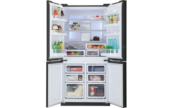 SHARP SJ-FS810VBK - Vue de l'int&eacute;rieur