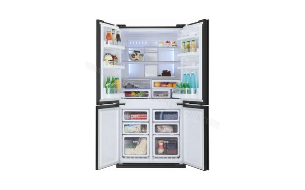 SHARP SJ-FS820VBK - Vue de l'int&eacute;rieur
