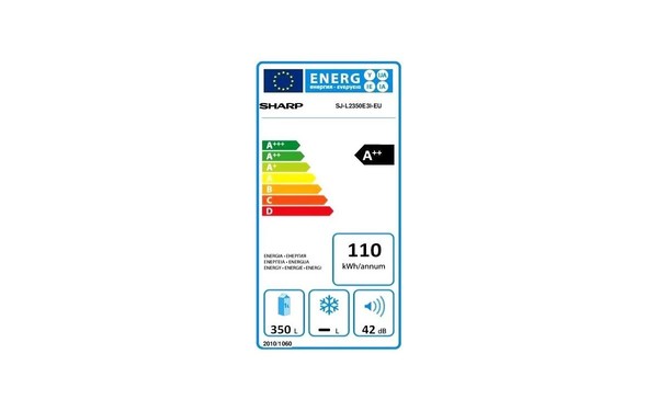 SHARP SJ-L2350E3I - &Eacute;tiquette &eacute;nergie