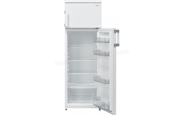 SHARP SJ-T1253M6W - Vue de l'int&eacute;rieur partie r&eacute;frig&eacute;rateur