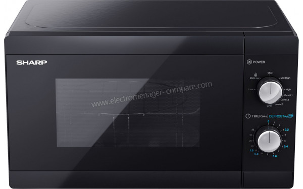 SHARP YC-MG01E-B - Vue du dessus