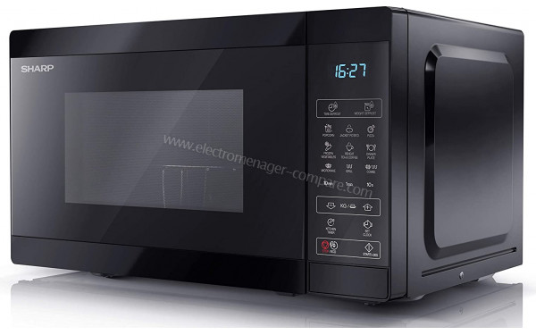 SHARP YC-MG02E-B - Vue 3/4 droite