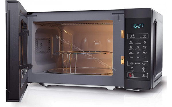 SHARP YC-MG02E-B - Vue de l'int&eacute;rieur 3/4 droite