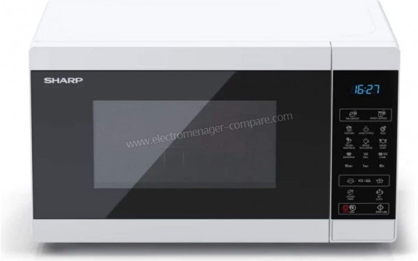 SHARP YC-MG02E-W - Vue du dessus