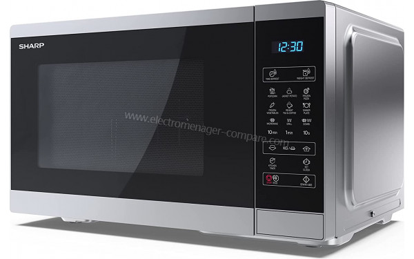 SHARP YC-MG252AE-S - Vue 3/4 droite