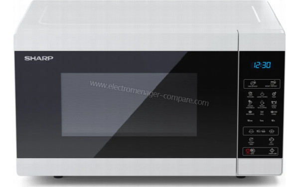 SHARP YC-MG51E-W - Vue du dessus