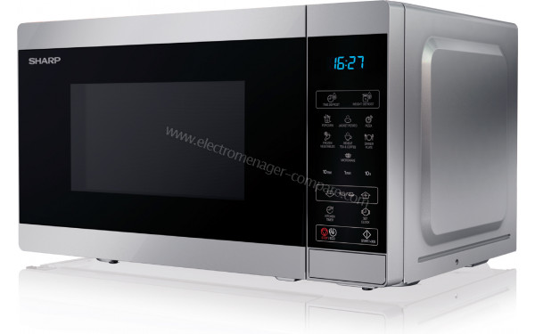 SHARP YC-MS02E-S - Vue 3/4 droite