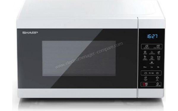 SHARP YC-MS02E-W - Vue du dessus