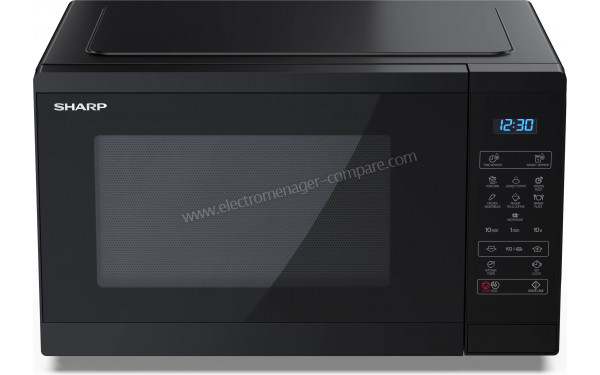 SHARP YC-MS252AE-B - Vue du dessus